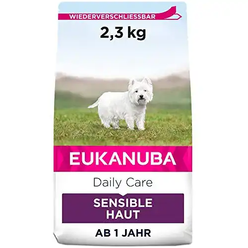 Eukanuba Daily Care Sensitive Skin Hundefutter für empfindliche Hunde