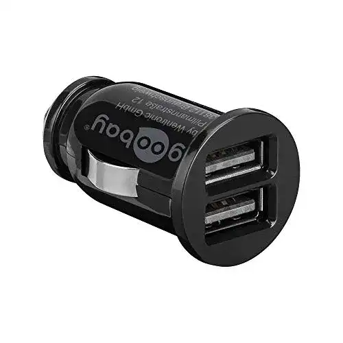 Kfz-Ladegerät Goobay 58912 mit Dual USB Port für Auto und Lkw