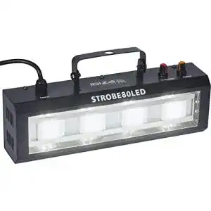 Stroboskop Ibiza Strobe80LED 4x20W LED Licht Schwarz