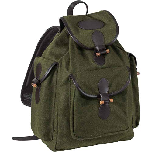 Jagdrucksack Parforce Lodenrucksack in Grün mit Holzknebelverschluss