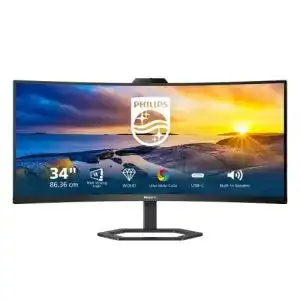 Philips Monitor 34E1C5600HE mit Webcam, 34 Zoll WQHD
