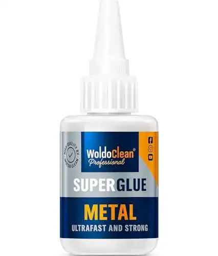 Metallkleber WoldoClean Sekundenkleber extra stark, Metall, 25g