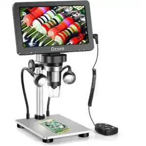 USB Mikroskop Dcorn 1200X mit 12MP und 1080P für präzise Beobachtungen