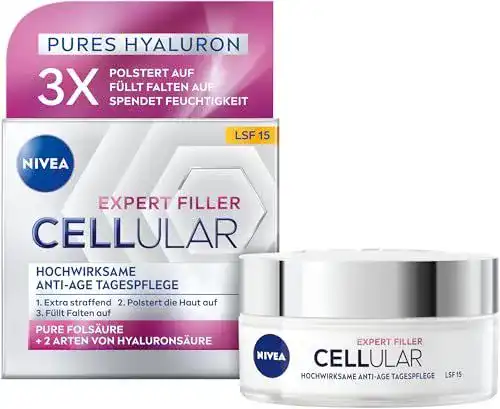 Nivea Cellular Expert Filler Tagescreme mit LSF 15 für alle Hauttypen