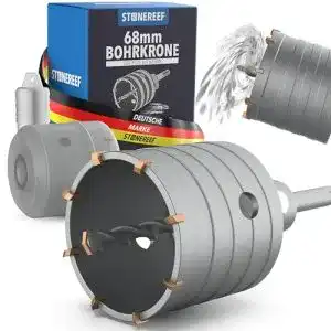 Dosenbohrer Stone Reef Bohrkrone 68 mm SDS Plus für Mauerwerke