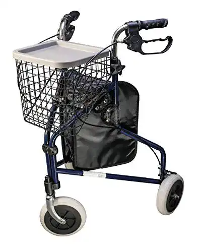 Rehaforum Actimo Delta Rollator mit 3 Rädern in Blau