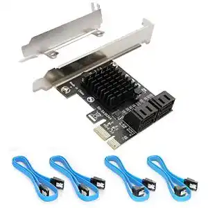 SATA-Controller Ziyituod mit 4 Ports und PCIE 3.0