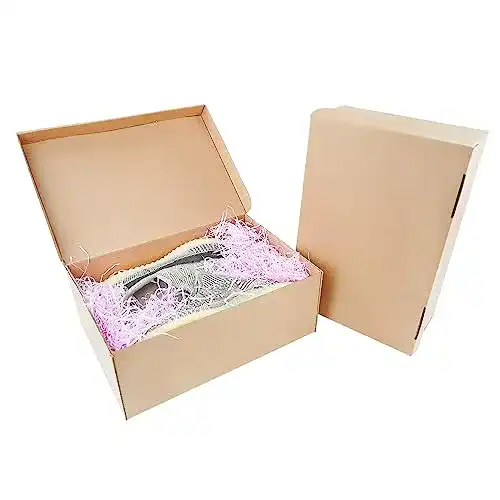 Schuhkarton mit Deckel, 32x22x12 cm, Mehrzweck-Aufbewahrung