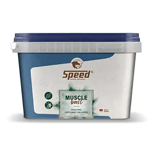Muskelaufbau Zusatzfutter für Pferde – Speed Horsecare