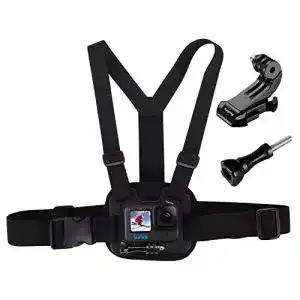 Suptig Brustgurt für GoPro und andere Action-Kameras