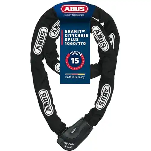 Motorradschloss ABUS CityChain X-Plus 1060/170 Kettenschloss mit Sicherheitslevel 15