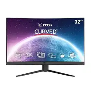 MSI Optix G32C4DE E2 Gaming Monitor mit Curved Design