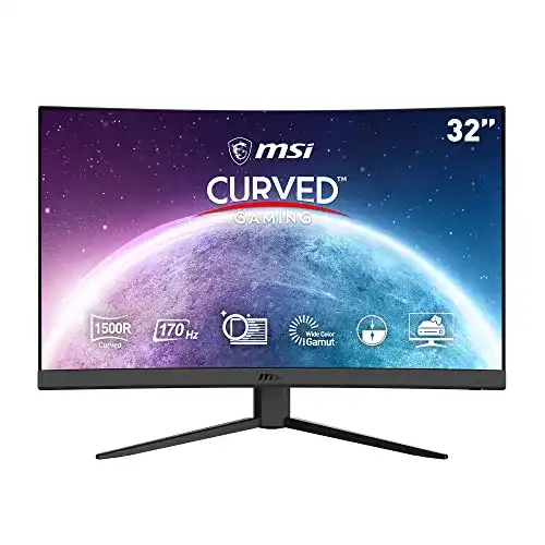 MSI Optix G32C4DE E2 Gaming Monitor mit Curved Design