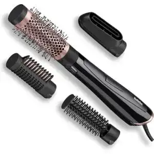 BaByliss Warmluftbürste Perfect Finish 1000W mit 3 Aufsätzen