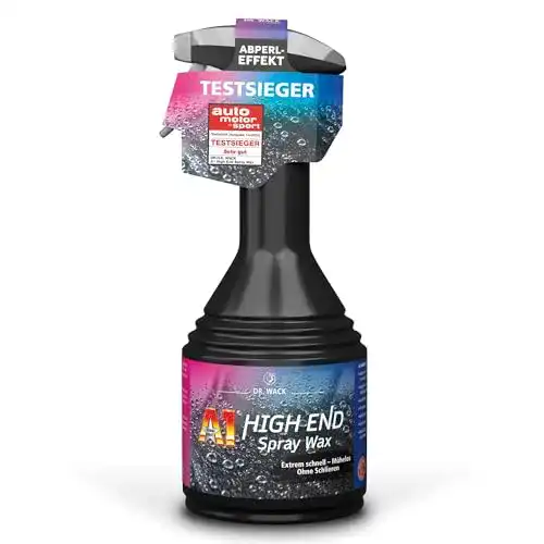 Auto Hartwachs Dr. Wack A1 High End Spray Wax für Lackpflege