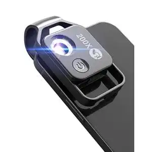 Apexel 200X Handy-Mikroskop für Smartphone-Kamera in kompakter Größe
