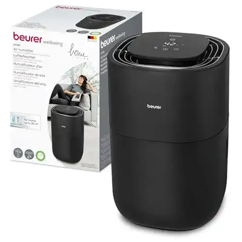 Beurer LB 200 Luftbefeuchter für Räume bis 30 m² mit Kaltverdunstungstechnologie