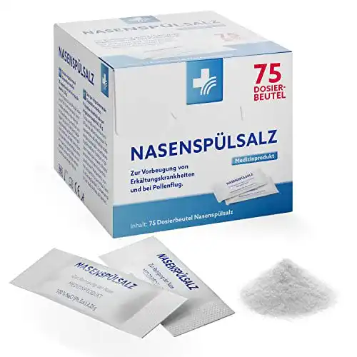 Nasenspülsalz Wachters zur Herstellung einer isotonen Lösung