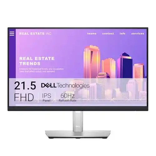 Dell P2222H 21,5 Zoll Full HD Monitor mit flexibler Positionierung