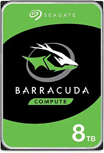 Seagate BarraCuda 8TB NAS-Festplatte interne 3.5 Zoll HDD