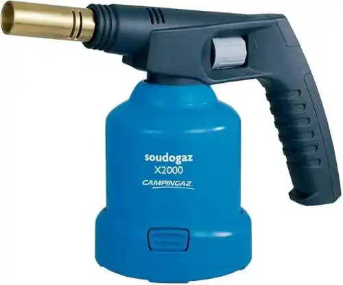 Lötlampe Campingaz Soudogaz X2000 mit Piezozündung für C206