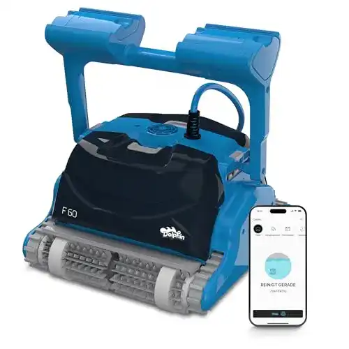 Maytronics Dolphin F60 CB Automatierter Poolreiniger für Eingelassene Pools