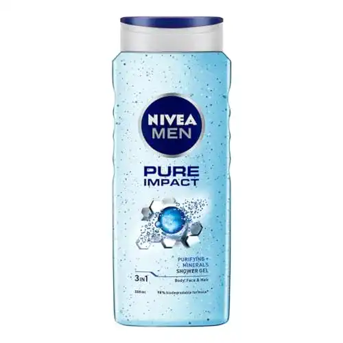 Nivea Duschgel für Männer Pure Impact, 500ml