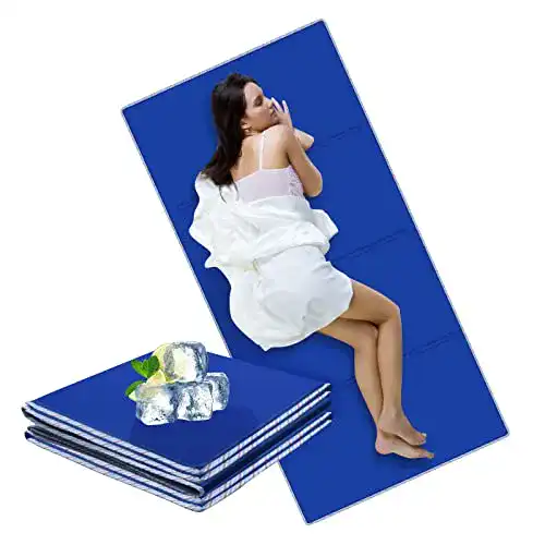 Kühlmatte für Bett und Haustiere aus Gel 140×70 cm