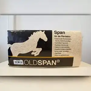 Pferdeeinstreu Goldspan 22 kg – Grobe Sägespäne für Stallhygiene