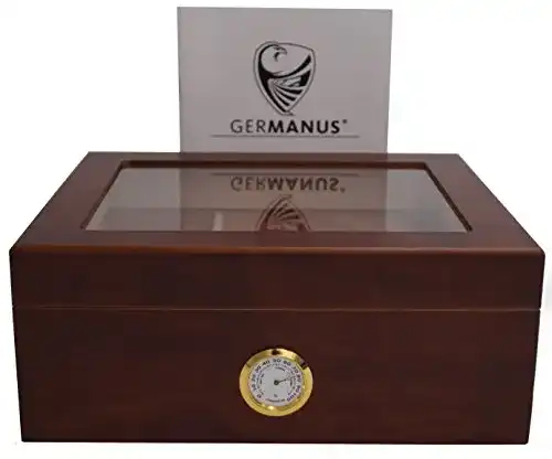 Zigarrenhumidor Germanus Classic Desk in Braun