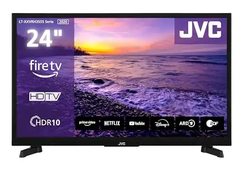 JVC Fernseher 24 Zoll Fire TV HD-Ready Smart bis 200 Euro