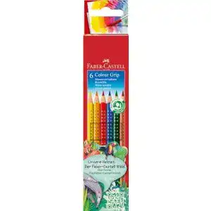 Buntstifte Faber-Castell Colour Grip 2001 Set mit 6 Stück
