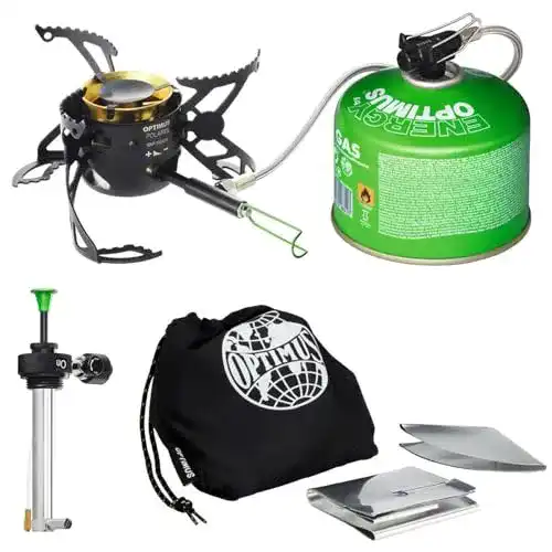 Optimus 8019408 Benzinkocher Multifuel AA8Polaris für verschiedene Brennstoffe