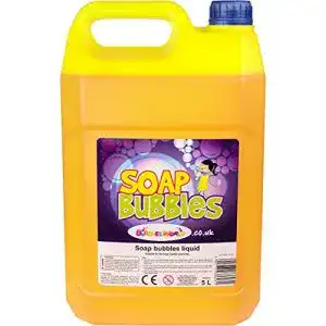 Seifenblasenflüssigkeit Bubbles World 5 Liter für verschiedene Anwendungen