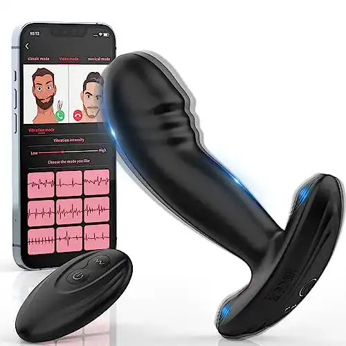 Analvibrator für Männer mit App-Steuerung und 10 Vibrationsmodi