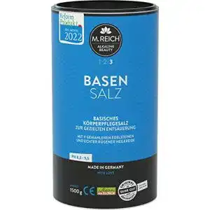 Basenbad M. Reich Basensalz 1500 g, Medizinprodukt zur Hautentsäuerung