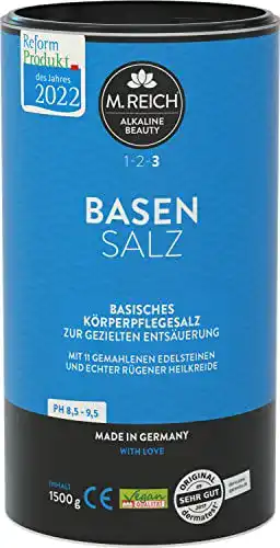 Basenbad M. Reich Basensalz 1500 g, Medizinprodukt zur Hautentsäuerung