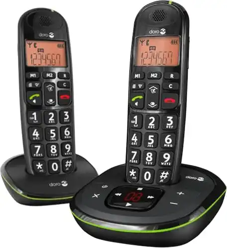 Schnurloses Telefon-Duo Doro 380104 PhoneEasy 105wr
