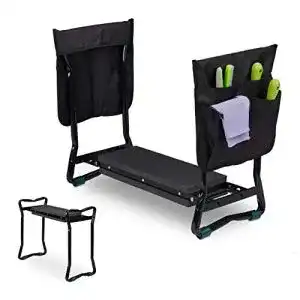 Kniebank für Gartenarbeit – Relaxdays klappbar bis 150 kg