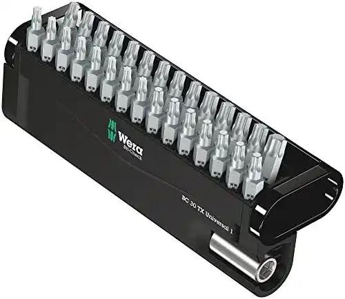 Wera Torx-Bit-Sortiment 30-teilig im praktischen Bit-Check