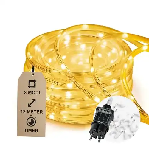 LED-Lichtschlauch Cobus CozyHome mit 200 LEDs für Außenbereich
