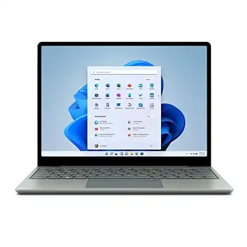 Microsoft Surface Laptop Go 2 mit i5 Prozessor und 12,4 Zoll Display