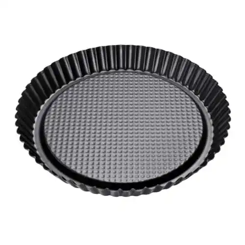 Obstkuchenform Zenker Black Metallic 280 mm Obsttortenform für Backwaren