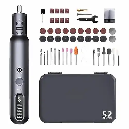 Wiederaufladbarer 52-in-1 Gravierstift von Vanyuei mit 80 Watt