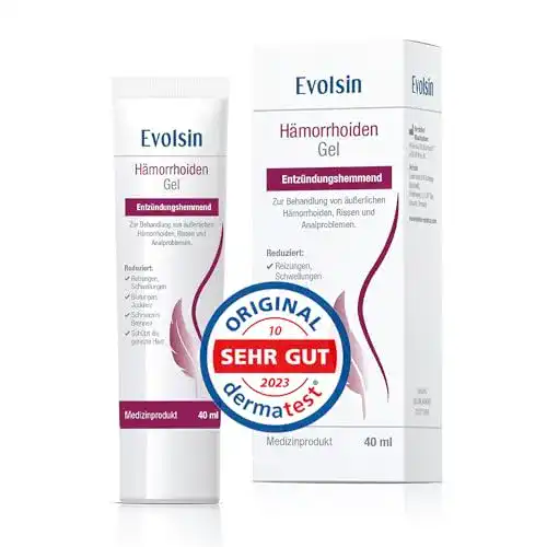 Evolsin Hämorrhoiden Gel – Linderung bei Schmerzen und Brennen