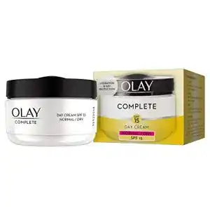 Olay Gesichtscreme Complete 3-in-1 Tagescreme mit LSF 15 für normale und trockene Haut