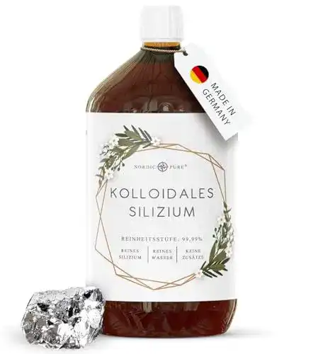 Kolloidales Silizium Nordic Pure 1000ml 50ppm von Aqua Silica