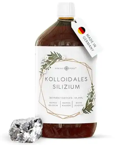 Kolloidales Silizium Nordic Pure 1000ml 50ppm von Aqua Silica