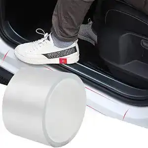 Ladekantenschutzfolie für Autos – Transparent, 7cm x 10m