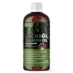 Lachsöl für Hunde und Pferde von GreenPet, 1 Liter